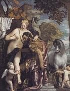 Paolo Veronese Mars and Venus United by Love Spain oil painting artist